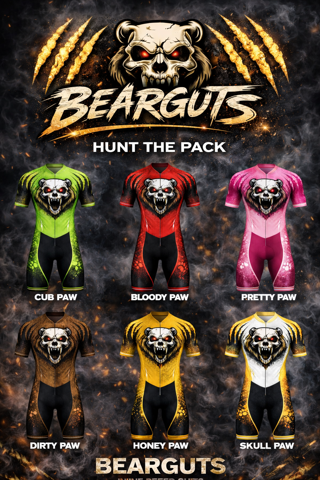 Cub Paw skinsuit